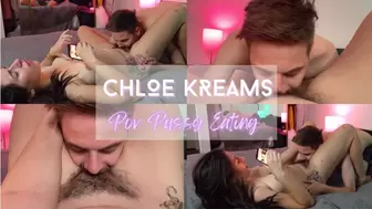 POV Pussy Eating with Chloe Kreams