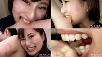 Mika - Biting by Japanese cute girl part2 bite-207-3 - wmv
