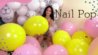 Lucy L Tease & Nail Pop Pink and Yelloow