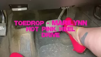 Toedrop Marilynn - Hot Pink Heel Drive