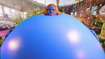 Life as a Blueberry Sucks - Body Inflation Bad End