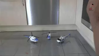 Helicopters under Wedges
