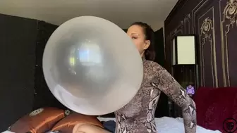 Bubble Gum Practice - Topless last bubble