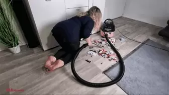 Mila - Vacuuming drawer - blocked hose