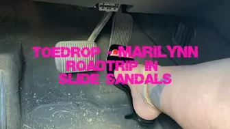 Toedrop Marilynn - Road Trip in Slide Sandals