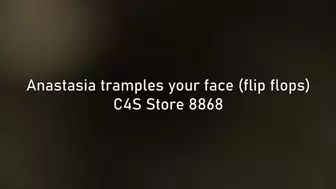 Anastasia tramples your face (Flip Flops)