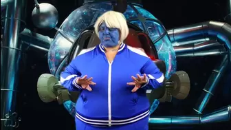 Violet Beauregarde turns Blue and HORNY