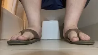 Size 14 Feet In Flip Flops Morning Routine