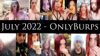 July 2022 - OnlyBurps Compilation