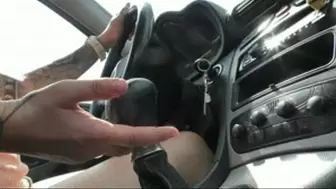 Clamping the gear stick