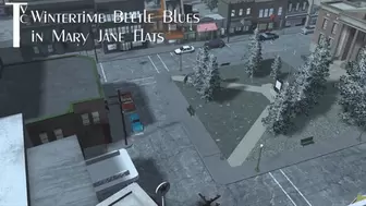 Wintertime Beelte Blues in Mary Jane Flats (mp4 1080p)