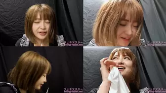 Rui Negoto - CLOSE-UP of Japanese cute girl SNEEZING sneez-06 - 1080p