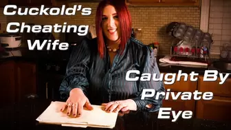 Cuckold's Cheating Wife Caught By Private Eye