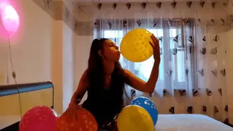 Five burst balloons after meeting Darina