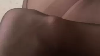 Asian girl in Nylon masturbating on camera