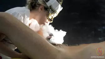 Nurse Vaping blowjob