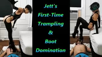 Jett's First-Time Trampling and Boot Domination