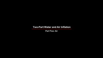 Two-Part Water and Air Inflation - Part 2: Air