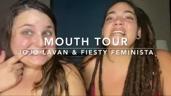 Mouth tour with Fiesty Feminista - wmv