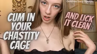 Cum in Chastity