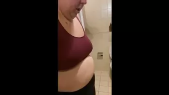 SSBBW latest weigh in - too heavy for scale
