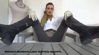 POV: Boot soles lick tasks from your boot mistress