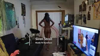 Siren Stroll_ Nude N Barefoot