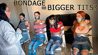 Mary, Laika, Penelope, Khloe & Lau in: Doctor Boobsie Boo's Bondage Boob Enlargement Clinic (mp4)