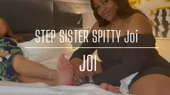 JOI- SPITTY STEP SISTERS MAKE YOU CUM