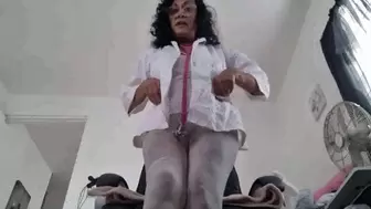 Dr Lola Stocking Fetish ExposureTherapy& Medical Exam Sweaty Smelly Milf Giantess Stockings Smothered in your face mov