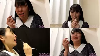 Akari Aizawa - CLOSE-UP of Japanese cute girl SNEEZING sneez-07 - 1080p