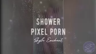 Shower Pixel Porn