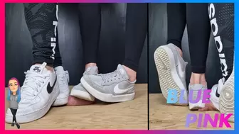 Two Girls in Nike vs Cock