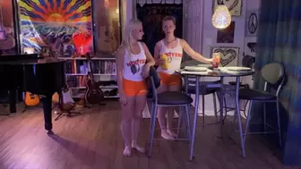 Hooters Girls Pee on the Floor at Work