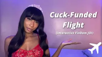 Cuck-Funded Flight (Interactive FinDom JOI)