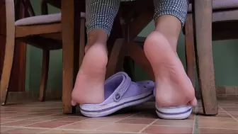Barefoot and Soles Show by Abi in CROCS