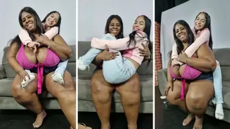 TABOO KISSES - ENORMOUS MOUTH SWALLOWING THE TEEN FACE - VOL # 503 - THAMMY BBW x CATITA LOLLIPOP - NEW MF SET 2022 - CLIP 01 - Exclusive Girls MF Video - NEVER PUBLISHED