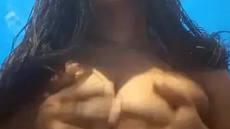 Holy Church Girl Fare Angle Plays with Big Tities Looking Very Sexy