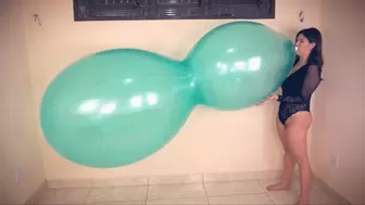 Katheryn BTP's crystal teal Roomtex lloD balloon - 1080p