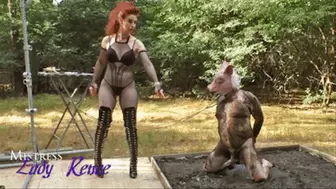 Mistress Lady Renee - Filthy dirty pig - mp4