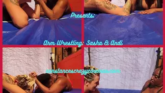 Arm Wrestling: Sasha VS Andï wmv