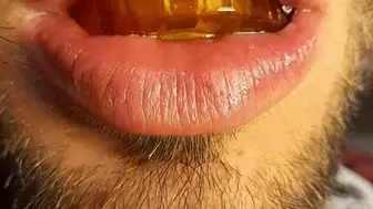 Swallowing a poor Red one, live and hole