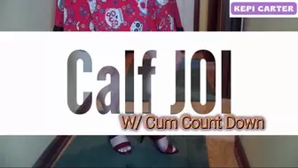 Cum to my calves- Calf JOI with cum countdown