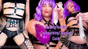 Making You My Cocksucking Cleanup Cuck - WMV