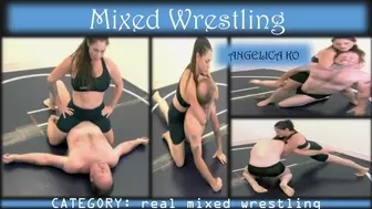 MIXED WRESTLING ANGELICA KO GOLDIE ANDROID EDIT
