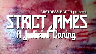Strict James | Judicial Caning HD