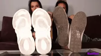Sisters Sneaker Removal - HD MP4