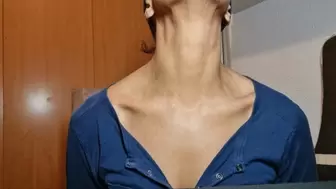 Long neck swallowing