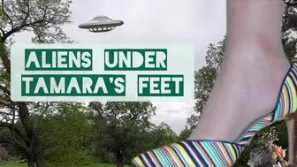 Aliens under Tamara's feet