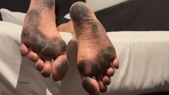 After my foot fetish party